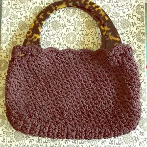 Gun-Marie Nilsson New York City crochet purse,